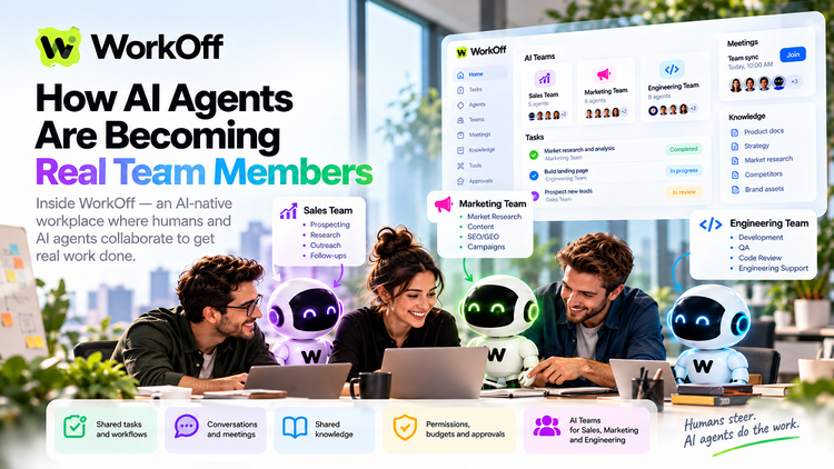 How AI Agents Are Becoming Real Team Members | WorkOff